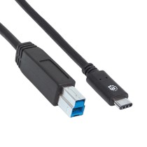 CABLE USB,MANHATTAN,354998,-C V3.1, C-B 2.0M NEGRO [ 354998 ][ CB-1324 ]