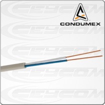 BOBINA DE CABLE TELEFONICO CONDUMEX ICEV-3 2/22 AWG ROLLO 250 MTS MARFIL [ 630241X630241X ][ CB-1398 ]