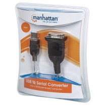 CONVERTIDOR,MANHATTAN,205146, USB A SERIAL DB9M [ 205146 ][ CB-170 ]