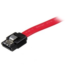 CABLE SATA SERIAL ATA 45CM CON SEGURO CIERRE DE SEGURIDAD  BLOQUEO CON PESTILLO LATCHING - STARTECH. [ LSATA18 ][ CB-2286 ]