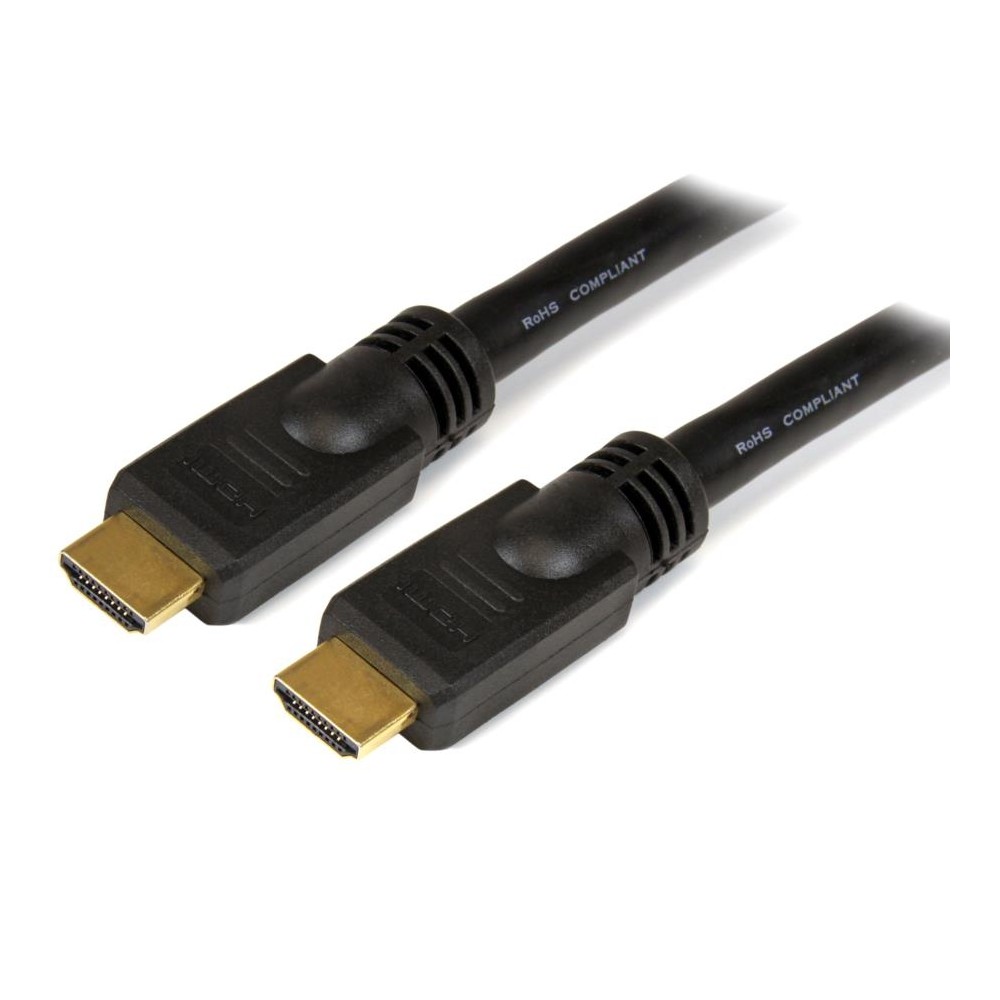 CABLE HDMI DE 7.6M ALTA VELOCIDAD - 2X HDMI MACHO - NEGRO - ULTRA HD 4K X 2K - STARTECH.COM MOD. HDM [ HDMM25 ][ CB-2292 ]