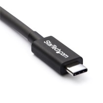 CABLE THUNDERBOLT DE 2M - THUNDERBOLT 3 USB-C (20GBPS) - COMPATIBLE CON THUNDERBOLT, DISPLAYPORT Y U [ TBLT3MM2M ][ CB-2312 ]