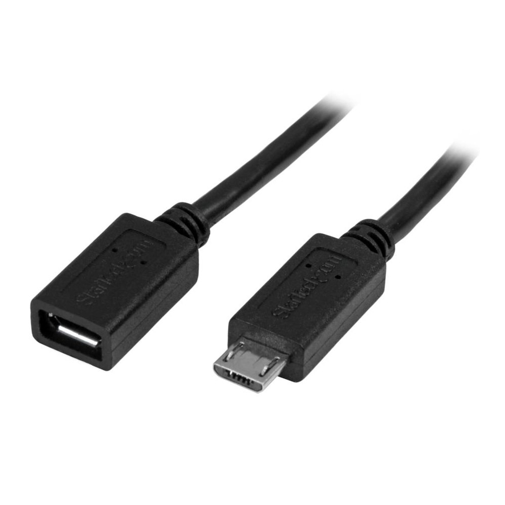 CABLE DE 50CM MICRO USB DE EXTENSION - MACHO A HEMBRA - STARTECH.COM MOD. USBUBEXT50CM [ USBUBEXT50CM ][ CB-2471 ]