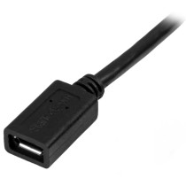 CABLE DE 50CM MICRO USB DE EXTENSION - MACHO A HEMBRA - STARTECH.COM MOD. USBUBEXT50CM [ USBUBEXT50CM ][ CB-2471 ]