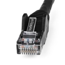 CABLE ETHERNET CAT 6 DE 50 CM - LSZH - CABLE DE RED PATCH CAT6 UTP RJ45 POE DE 100W 10 GBE SIN ENGAN [ N6LPATCH50CMBK ][ CB-2476 ]