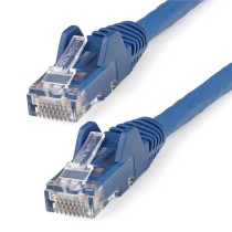 CABLE ETHERNET CAT 6 DE 50 CM - LSZH - CABLE DE RED PATCH CAT6 UTP RJ45 POE DE 100W 10 GBE SIN ENGAN [ N6LPATCH50CMBL ][ CB-2485 ]