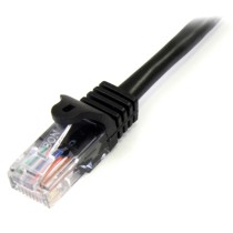 CABLE DE 2M NEGRO DE RED FAST ETHERNET CAT5E RJ45 SIN ENGANCHE - CABLE PATCH SNAGLESS - STARTECH.COM [ 45PAT2MBK ][ CB-2491 ]