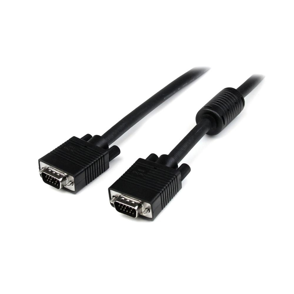 CABLE VGA DE 1.8M - DB15 MACHO - DB15 MACHO - EXTENSOR NEGRO - STARTECH.COM MOD. MXT101MMHQ [ MXT101MMHQ ][ CB-2516 ]