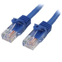 CABLE DE 2M AZUL DE RED FAST ETHERNET CAT5E RJ45 SIN ENGANCHE - CABLE PATCH SNAGLESS - STARTECH.COM  [ 45PAT2MBL ][ CB-2517 ]