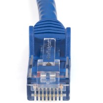 CABLE DE 2.1M DE RED CATEGORIA CAT6 UTP RJ45 GIGABIT ETHERNET ETL PATCH MOLDEADO SNAGLESS - AZUL - S [ N6PATCH7BL ][ CB-2518 ]