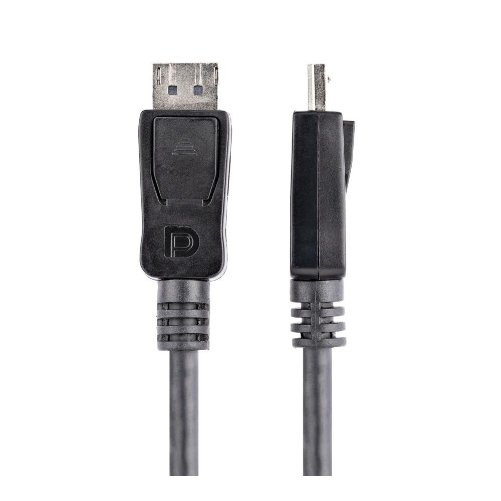 CABLE DE 3M DISPLAYPORT CERTIFICADO 1.2 4K CON CIERRE DE SEGURIDAD - 2X MACHO DP - STARTECH.COM MOD. [ DISPLPORT10L ][ CB-2519 ]