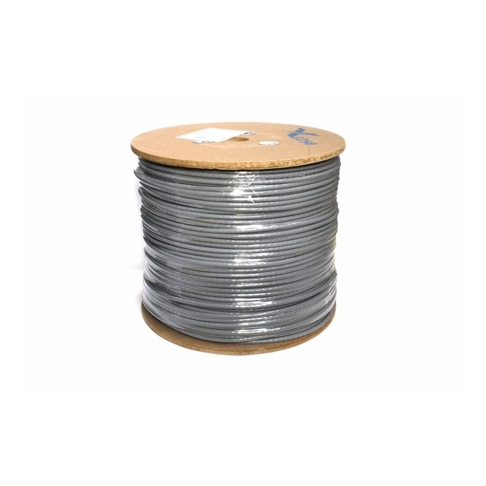 BOBINA DE CABLE CONDUMEX CAT6 UTP ULTRACAT CM 100% COBRE 23 AWG 305 MTS COLOR GRIS [ 664468353003406 ][ CB-732 ]