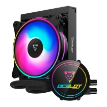 DISIPADOR DE ENFRIAMIENTO LIQUIDO OCELOT MODELO OEL120. 120MM AIO RGB INTEL SOCKET LGA/ 2011/1366/11 [ OEL120 ][ CF-266 ]