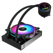 DISIPADOR DE ENFRIAMIENTO LIQUIDO OCELOT MODELO OEL120. 120MM AIO RGB INTEL SOCKET LGA/ 2011/1366/11 [ OEL120 ][ CF-266 ]