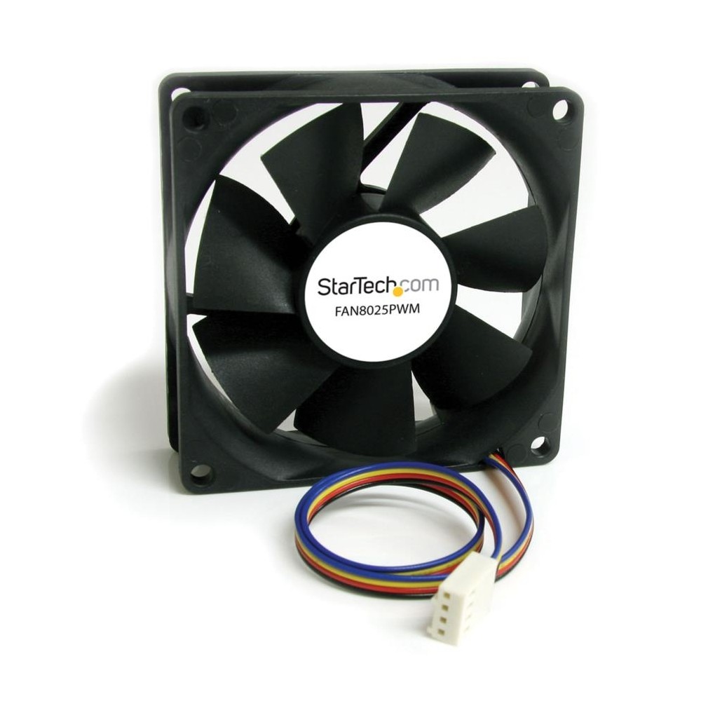 VENTILADOR PARA CHASIS CAJA DE COMPUTADORA PC TORRE - 80X25MM - CONECTOR PWN - STARTECH.COM MOD. FAN [ FAN8025PWM ][ CF-285 ]