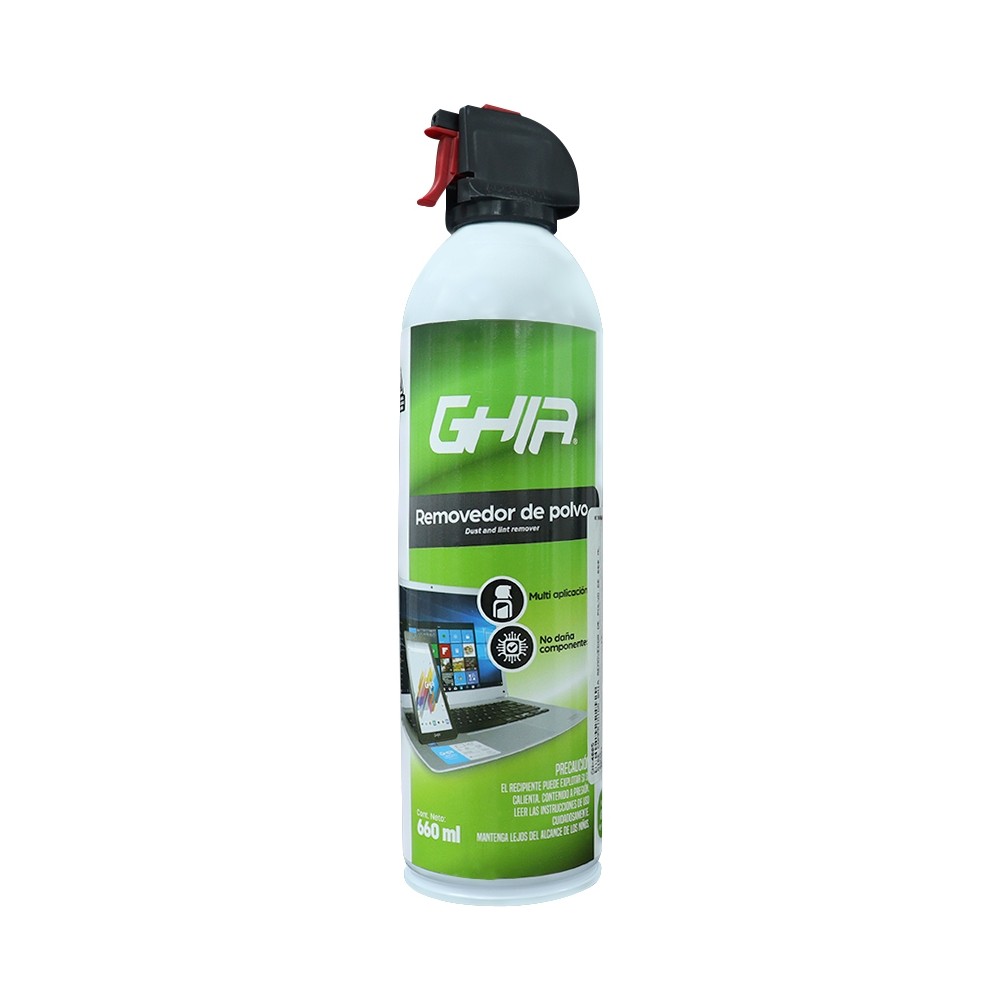 AIRE COMPRIMIDO GHIA REMOVEDOR DE POLVO DE 660 ML [ GLS-001P ][ CN-4606 ]