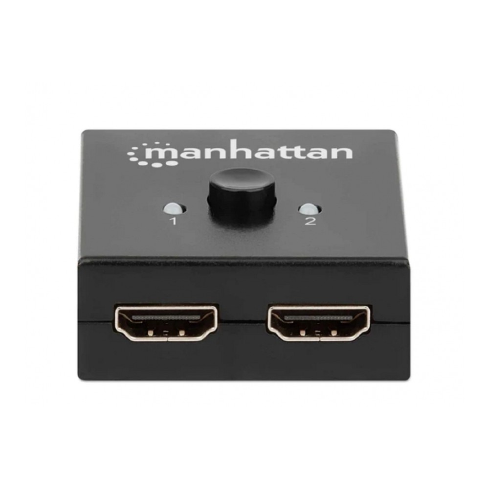 SWITCH HDMI,MANHATTAN,207850, 4K@60HZ, BIDIRECCIONAL 2:1 [ 207850 ][ CON-92 ]