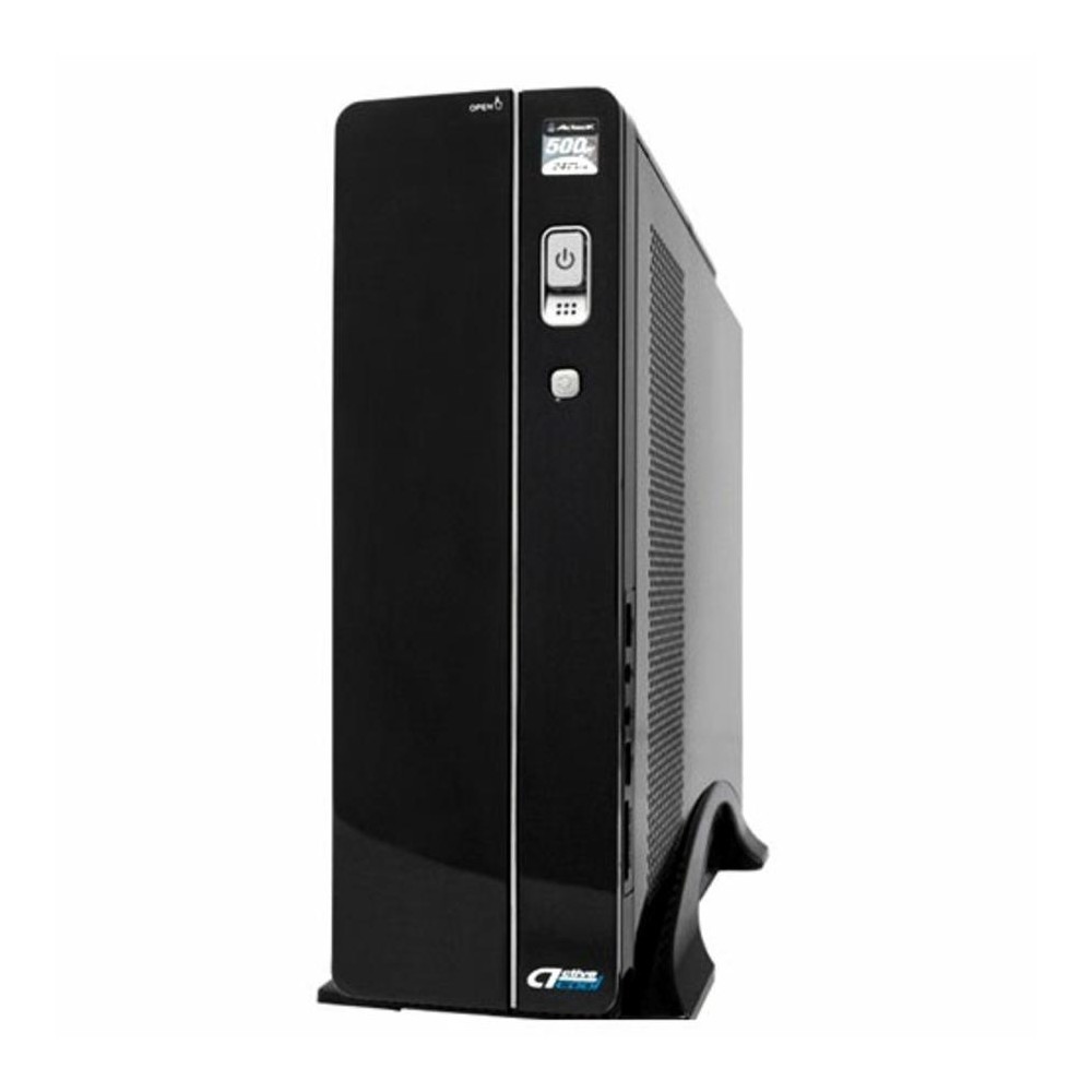 GABINETE ACTECK BERN / MICRO TORRE SLIM / MICRO ATX, MINI ITX / FUENTE SFX 500W / METAL / NEGRO / GA [ GAPC-301 ][ CS-351 ]