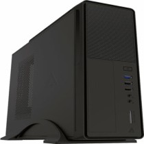 GABINETE ACTECK BROOK / MINI TORRE SLIM / MICRO ATX, MINI ITX / FUENTE SFX 500W / METAL / NEGRO / AC [ AC-922760 ][ CS-644 ]