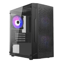 GABINETE GAMER BALAM RUSH ARTIC GI725 / MINI TORRE / MICRO ATX, MINI ITX / VENTILADOR RGB / PANEL CR [ BR-936118 ][ CS-869 ]