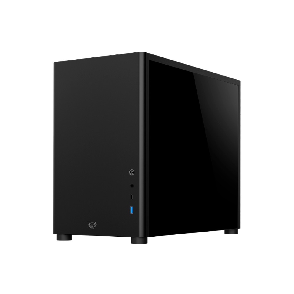 GABINETE BALAM RUSH ERIS JET GI985 / MICRO TORRE / MICRO ATX, MINI-ITX / PANEL CRISTAL TEMPLADO/ MET [ BR-934947 ][ CS-883 ]