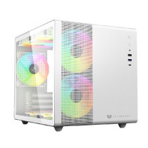 GABINETE BALAM RUSH TANK MINI GI930/ MINI TORRE / MINI ATX, ITX / PANEL CRISTAL TEMPLADO/ MALLA META [ BR-936040 ][ CS-885 ]