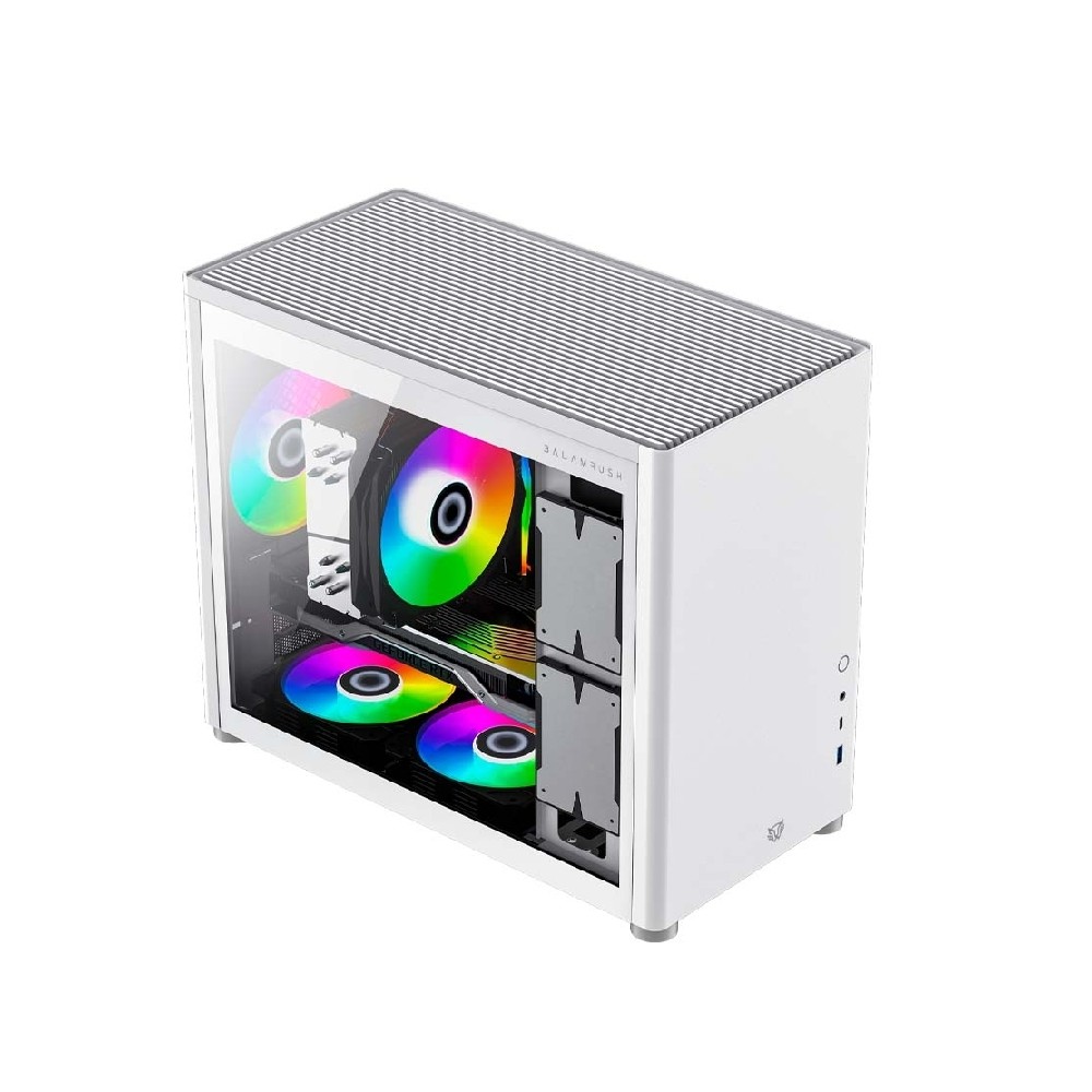 GABINETE BALAM RUSH ERIS FROST GI985/ MICRO TORRE / MICRO ATX, MINI-ITX / PANEL CRISTAL TEMPLADO/ ME [ BR-935647 ][ CS-888 ]