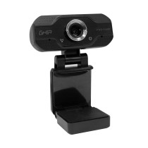 CAMARA WEB GHIA FULL HD 1080P, MICROFONO INTEGRADO VIA USB 2.0, BASE AJUSTABLE, COLOR NEGRO [ GWC2 ][ CV-1322 ]