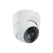 CAMARA IP SYNOLOGY TC500 TURRET 5 MP IR 30 M LENTE 2.8MM DIA Y NOCHE, IP67 IK10 POE H.265, RANURA MI [ TC500 ][ CV-1667 ]