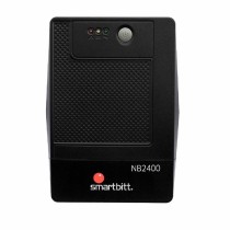 NO-BREAK SMARTBITT 2400VA/1200 WATTS 8 CONTACTOS 4 PROTECCION Y 4 CONTACTOS SUPRESION, REGULACION DE [ SBNB2400 ][ FR-1237 ]