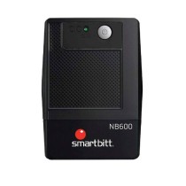 NO BREAK SMARTBITT NO-BREAK 600VA/300 WATTS, 4 CONTACTOS CON RESPALDO, SUPRESIÓN Y REGULACIÓN SBNB [ SBNB600 ][ FR-1269 ]