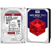 DISCO DURO INTERNO WD RED PRO 6TB 3.5 ESCRITORIO SATA3 6GB/S 256MB 7200RPM 24X7 HOTPLUG NAS 1-16 BAH [ WD6003FFBX ][ HD-1691 ]