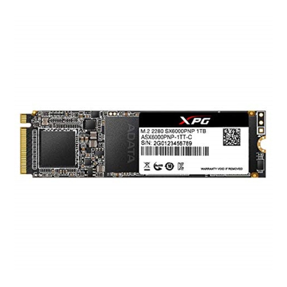 UNIDAD DE ESTADO SOLIDO SSD INTERNO 1TB ADATA XPG ASX6000 PRO M.2 2280 NVME PCIE GEN 3X4 LECT. 2100  [ ASX6000PNP-1TT-C ][ HD-1863 ]