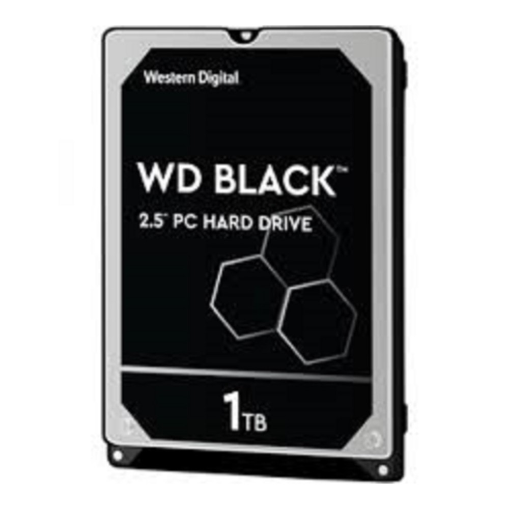 DISCO DURO INTERNO WD BLACK 1TB 2.5 PORTATIL SATA3 6GB/S 64MB 7200RPM GAMER/ALTO RENDIMIENTO [ WD10SPSX ][ HD-2208 ]