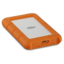 DISCO DURO EXTERNO LACIE RUGGED USB-C 2TB 2.5 PORTATIL USB 3.1 NARANJA-PLATA WINDOWS MAC CONTRAGOLPE [ STFR2000800 ][ HD-2371 ]