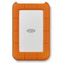 DISCO DURO EXTERNO LACIE RUGGED USB-C 2TB 2.5 PORTATIL USB 3.1 NARANJA-PLATA WINDOWS MAC CONTRAGOLPE [ STFR2000800 ][ HD-2371 ]