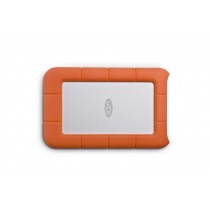 DISCO DURO EXTERNO LACIE RUGGED MINI 4TB 2.5 PORTATIL USB 3.0 NARANJA-PLATA WINDOWS MAC CONTRAGOLPES [ LAC9000633 ][ HD-2375 ]