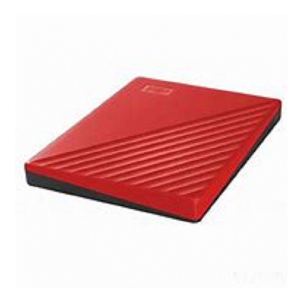 DISCO DURO EXTERNO WD MY PASSPORT 1TB 2.5 PORTATIL USB3.0 ROJO WINDOWS BACKUP ENCRIPTACION [ WDBYVG0010BRD-WESN ][ HD-2454 ]