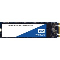 UNIDAD DE ESTADO SOLIDO SSD INTERNO WD BLUE 250GB M.2 2280 SATA3 6GB/S LECT.550MBS ESCRIT.525MBS PC  [ WDS250G3B0B ][ HD-2710 ]