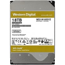 DISCO DURO INTERNO WD GOLD 18TB 3.5 ESCRITORIO SATA3 6GB/S 512MB 7200RPM 24X7 HOTPLUG NAS DVR NVR SE [ WD181KRYZ ][ HD-2776 ]