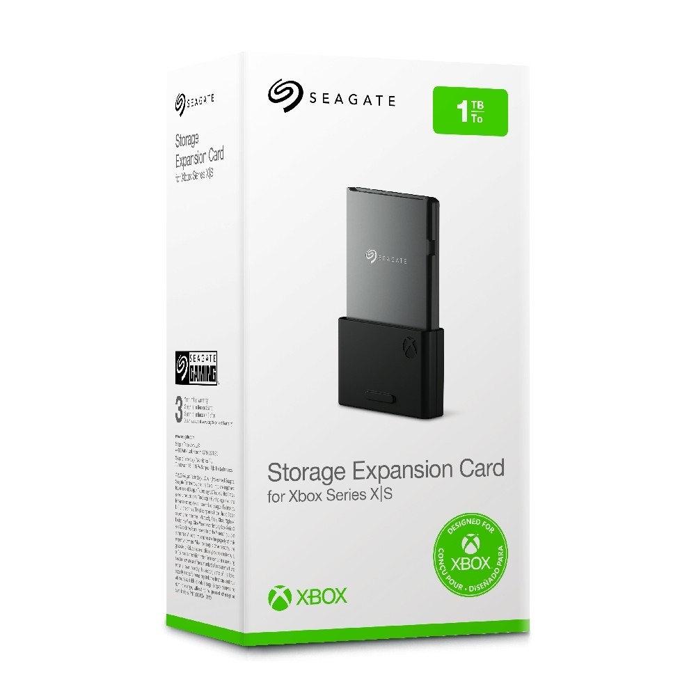 UNIDAD DE ESTADO SOLIDO SSD EXTERNO SEAGATE  EXPANSION DE ALMACENAMIENTO GAMING 1TB PARA XBOX X/S [ STJR1000400 ][ HD-2813 ]