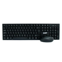 TECLADO/MOUSE COMBO INALAMBRICO GT5000 GHIA/ COLOR NEGRO [ GT5000 ][ KB-791 ]