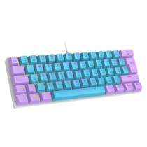 TECLADO MECANICO 60 OCELOT CREATORS COLOR WAY AZUL CON MORADO, TIPO DE SWITCH AZUL [ CANDY-BLUE-60-OC ][ KB-866 ]