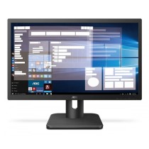 MONITOR LED AOC 19.5 PULGADAS / ENTRADA HDMI Y VGA / TIEMPO DE RESPUESTA 5MS / BRILLO 200 CD/M2 / VE [ 20E1H ][ MNL-1769 ]