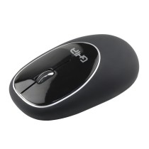 MOUSE ERGONOMICO DE MEMORY FOAM GHIA NEGRO/NEGRO / INALAMBRICO/1000 DPI [ GT100NN ][ MS-1247 ]