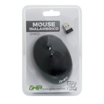 MOUSE INALAMBRICO GM600N GHIA COLOR NEGRO [ GM600N ][ MS-1361 ]