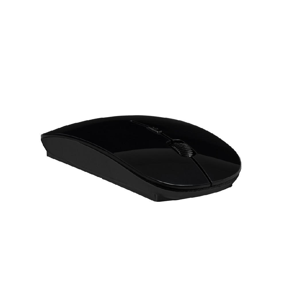  MOUSE ACTECK OPTIMIZE MI240 / INALAMBRICO / RECEPTOR USB / OPTICO / 1600 DPI AJUSTABLE / NEGRO / AC [ AC-928885 ][ MS-1365 ]