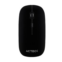  MOUSE ACTECK OPTIMIZE MI240 / INALAMBRICO / RECEPTOR USB / OPTICO / 1600 DPI AJUSTABLE / NEGRO / AC [ AC-928885 ][ MS-1365 ]