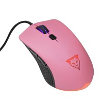 MOUSE OCELOT GAMING ALAMBRICO/ILUMINACION TIPO RGB/DPI 1000-1600-3000-6200/ COLOR ROSA MAGENTA CON N [ OGMM03 ][ MS-1407 ]