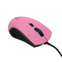 MOUSE OCELOT GAMING ALAMBRICO/ILUMINACION TIPO RGB/DPI 1000-1600-3000-6200/ COLOR ROSA MAGENTA CON N [ OGMM03 ][ MS-1407 ]